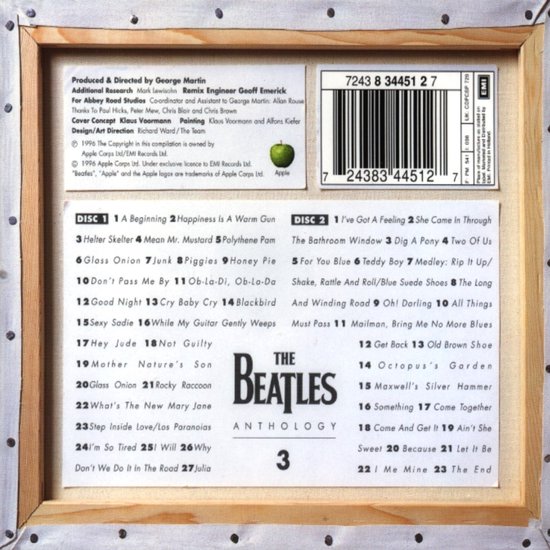 The Beatles Anthology 3 - 2 CD compilatie-album met Helter Skelter