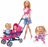 pop Steffi Love Baby World 29 cm roze 20-delig