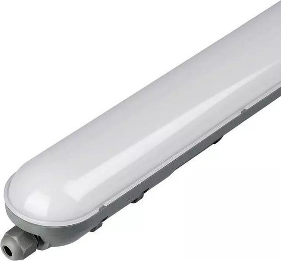 V-tac Plafondlamp Vt-1548 Led 150 X 7,6 Cm 48w 4500k Grijs