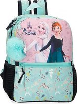 rugzak Frozen 19 x 22 x 8 cm polyester turquoise/roze