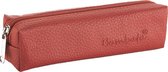 etui Denim 19 x 5 cm kunstleer oranje