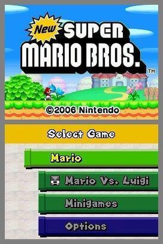 Mini-Game Menu - New Super Mario Bros. (DS) #nsmb #ost #ds #nintendo #, New Super Mario Bros