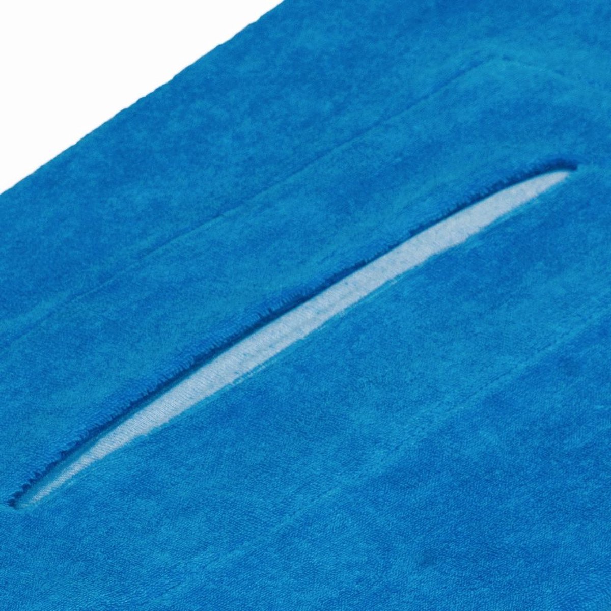 Goedkoopste Badstof hoeslaken massagetafel - Kobalt blauw | Met uitsparing