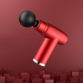 Mini Home draagbare fascia-spiermassager (rood)-Rood