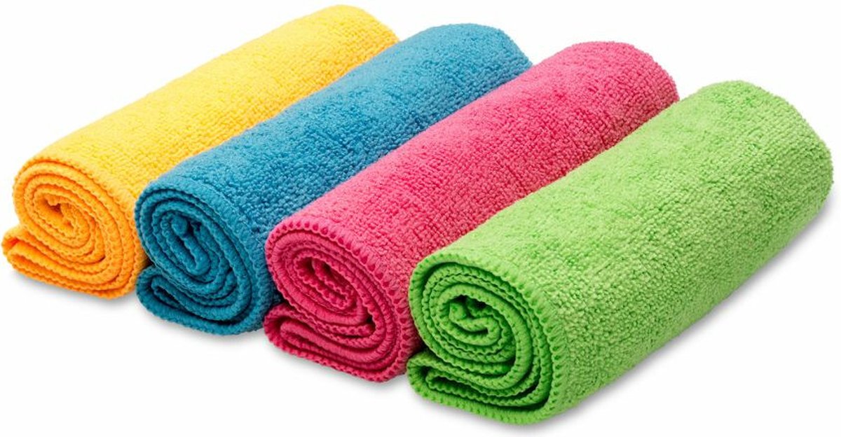 Vileda Microvezeldoek Colors - 4 x 4 stuks - Voordeelverpakking