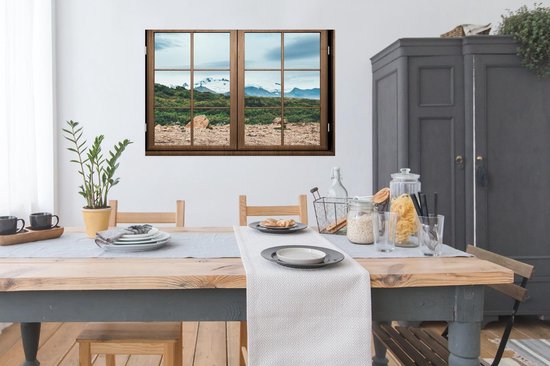 Affiche Look through - Roches - Berg - 120x80 cm