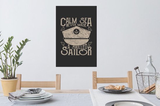 Stickers muraux - Film autocollant - Vintage - Voile - Chapeau - 40x60 cm - Film adhésif - Stickers muraux Chambre d'enfant - Papier peint autocollant