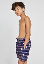 Shiwi Swimshort snoopy surfer dude - donker blauw - 140