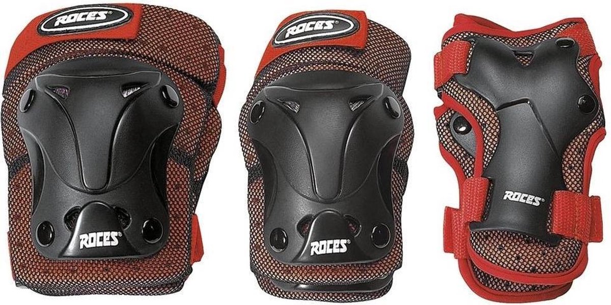 Roces Ventilated Set Skatebescherming – Kinderen Rood