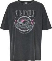 Noisy may T-shirt Nmida S/s Unbroken T-shirt 27017541 Obsidian/alpha Dames Maat - XS