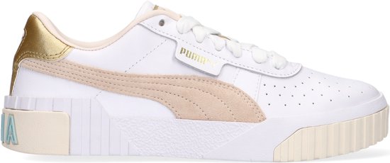 Baskets Puma Cali Soft Glow Wns Low Baskets en cuir Femme Wit Taille 36 bol