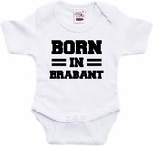 Born in Brabant tekst baby rompertje wit jongens en meisjes - Kraamcadeau - Brabant geboren cadeau 92 (18-24 maanden)