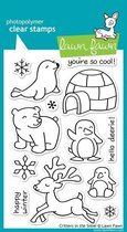 Critters In the Snow Clear Stamps (LF312)