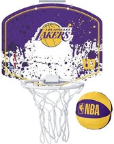 Wilson NBA Team Mini Hoop LA Lakers - Violet - Taille Mini