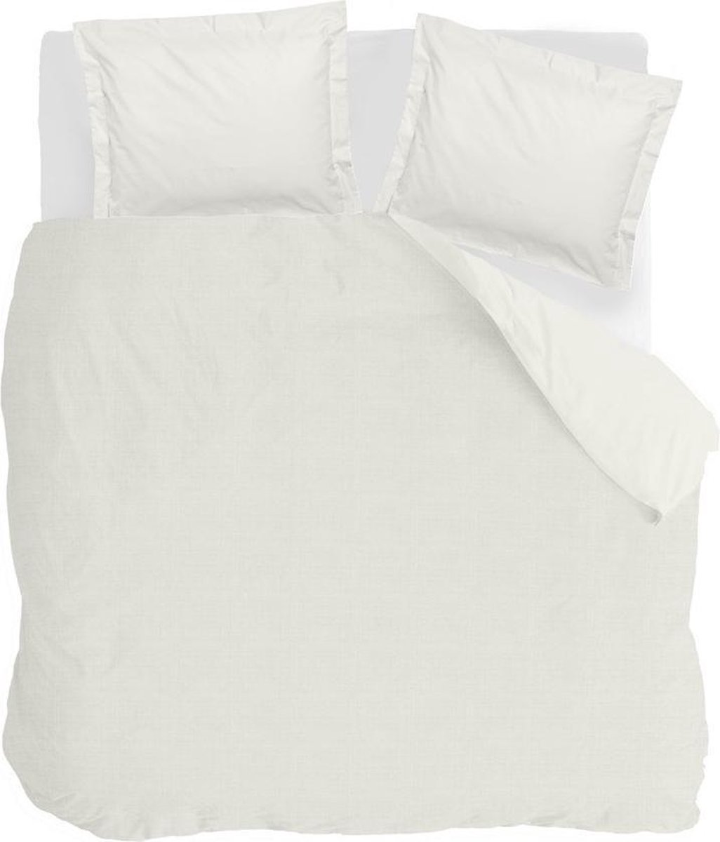 Walra Dekbedovertrek Vintage Club - 200x220 - 100% BCI Katoen - Zand