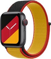 Nylon sport loop band - Duitsland - Geschikt voor Apple Watch