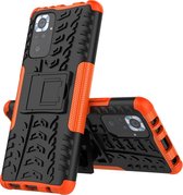 Xiaomi Redmi Note 10 Pro Hoesje - Schokbestendige Back Cover - Oranje