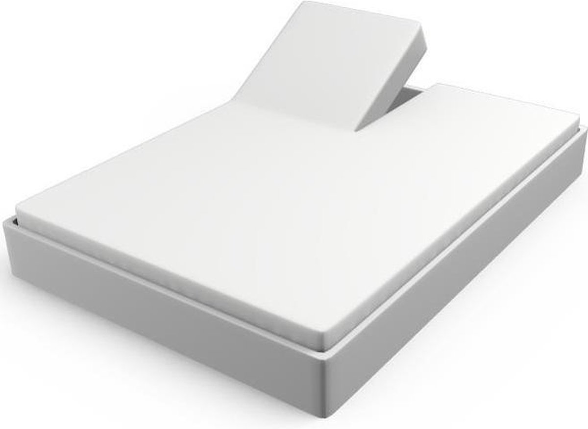 Briljant Home Molton Split Topper Hoeslaken 200x210