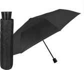 mini-paraplu basic 98 cm fiberglas zwart