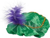 pietenbaret junior polyester groen one-size
