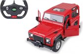 RC auto Land Rover Defender 29 cm 1:14 rood 2-delig