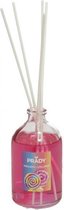 geurstokjes Mikado lollipop 100 ml glas donkerroze