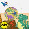 24 STUKS Metalen Dinosaurus Yoyo's - Jojo's Metaal