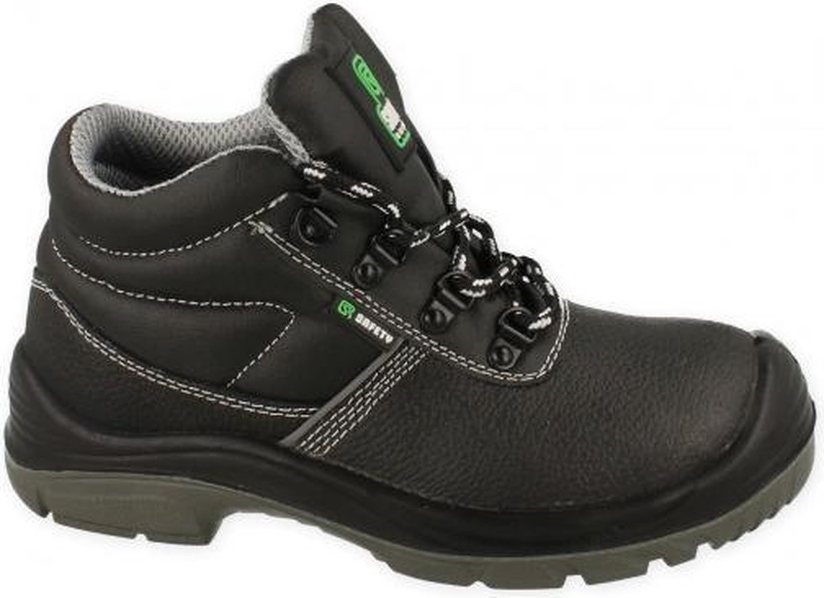 Verona High Green S3 Security | Zwart | Maat: 36