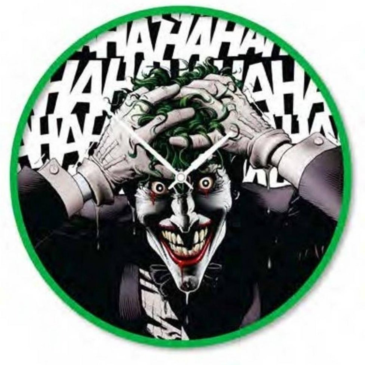 Pyramid Europe DC Comics Joker Wandklok (Joker Hahaha Afbeelding) 25cm Diameter - Officieel Gelicentieerd Product