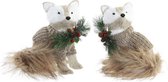 Decoratieve figuren DKD Home Decor Polyester (2 pcs) (16 x 18 x 21 cm)