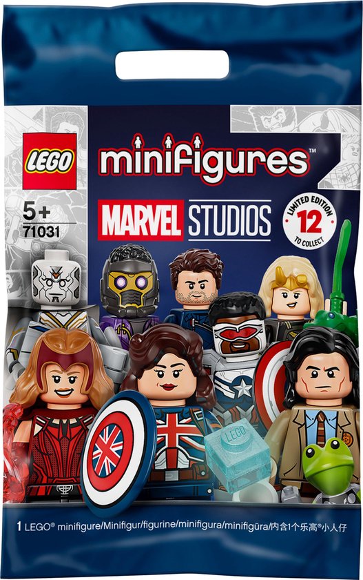 Captain America Marvel Avengers Heroes Action 6x Mini Figurines Jouets utiliser avec LEGO 