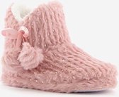 Thu!s kinder sloffen - Roze - Maat 35 - Pantoffels