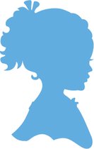Marianne Design Creatable Mal Silhouette girl with ponytail LR0349