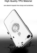 iPhone 7 / 8 hoesje - Luxe TPU Backcover - Apple iPhone 8 / 7 hoesje met Ring houder / Ring vinger houder / standaard