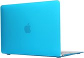 Macbook 12 inch case van By Qubix - Baby blauw - Macbook hoes Alleen geschikt voor Macbook 12 inch (model nummer: A1534, zie onderzijde laptop) - Eenvoudig te bevestigen macbook co