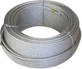Kabel Gevlochten Gegalvaniseerd staal (5 mm) (Gerececonditioneerd D)