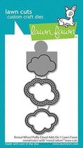 Reveal Wheel Puffy Cloud Add-On Dies (LF2349)