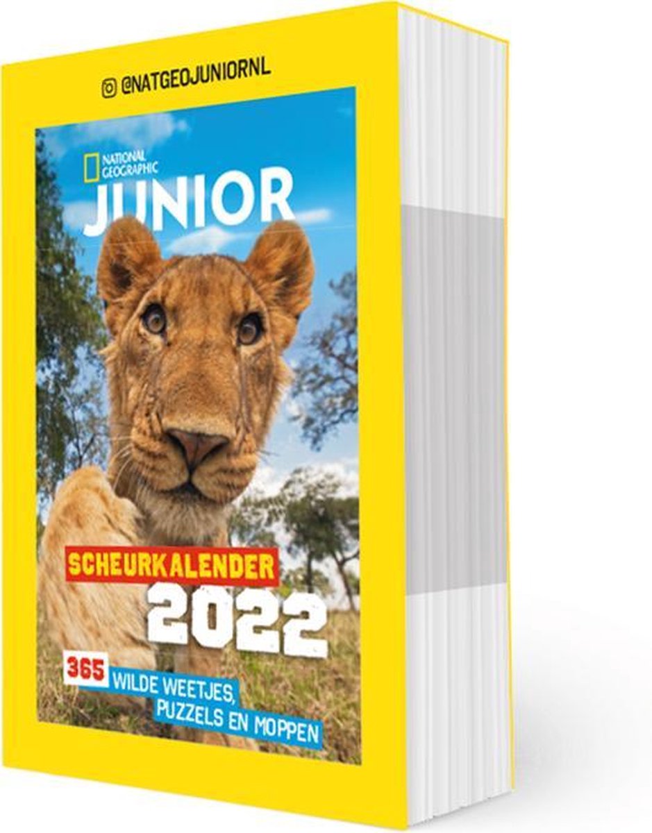 National Geographic Junior Scheurkalender 2022