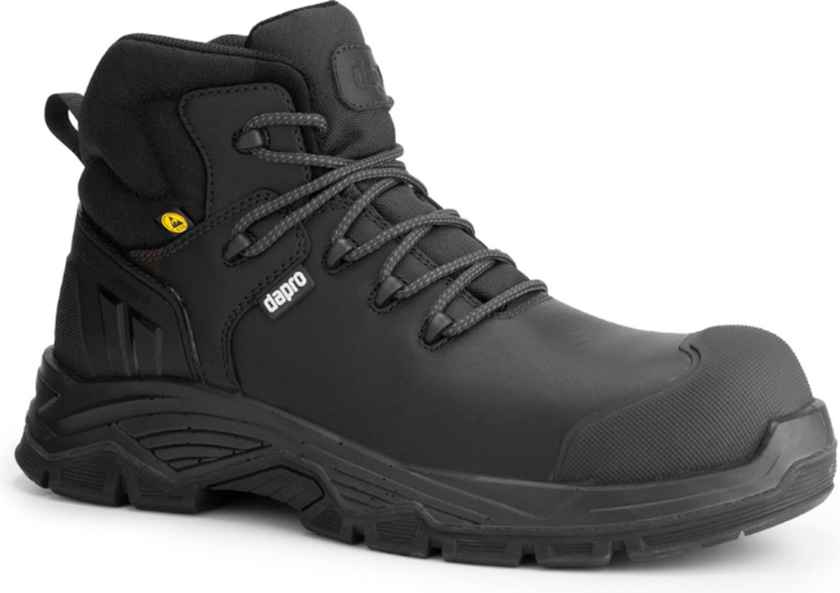 Dapro Elements 2 Pro C S3 C - Heren en Dames - Werkschoenen - Maat 46 - Zwart - Composieten neus