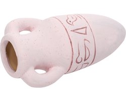 Hobby Keramische amfora zandkleur voor aquarium S - 14CM