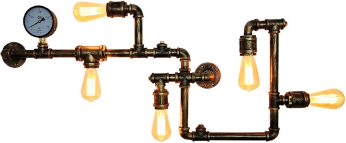 OHNO - Woonaccessoires - Holmes Wandlamp - Koper - Tijdloos - Modern - Industrieël