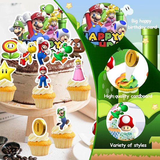 25 Pièces Cartoon Dog Décorations Gâteaux Pour Enfants,Décoration Cupcake Animal Chien Dessin Animé,Gâteau Anniversaire Décorations Gâteaux Fête à Anime Thème Décoration Pour Garçon Fille Enfants