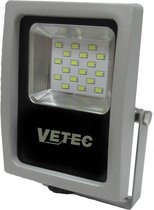 Vetec LED Bouwlamp 230V 10W klasse 1. voor vaste montage