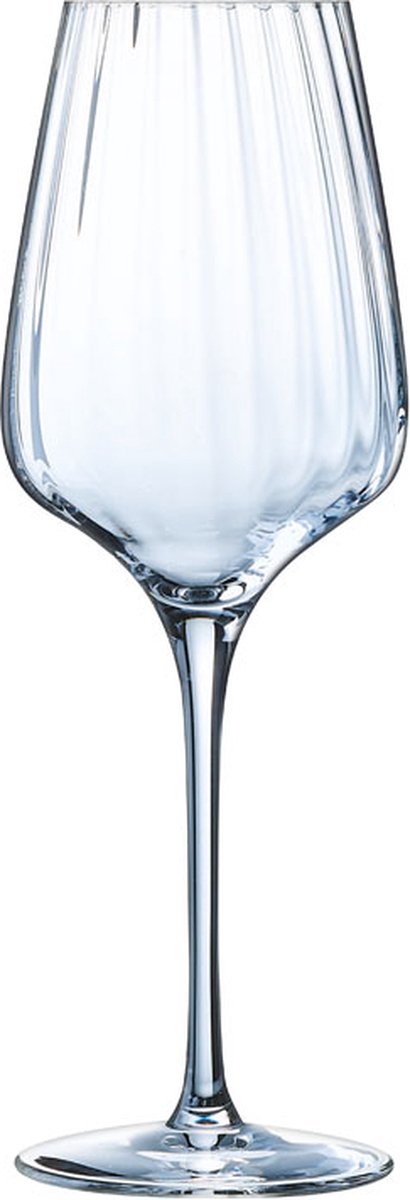 Set van bekers Chef & Sommelier Symetrie Wijn 6 Stuks Transparant 350 ml