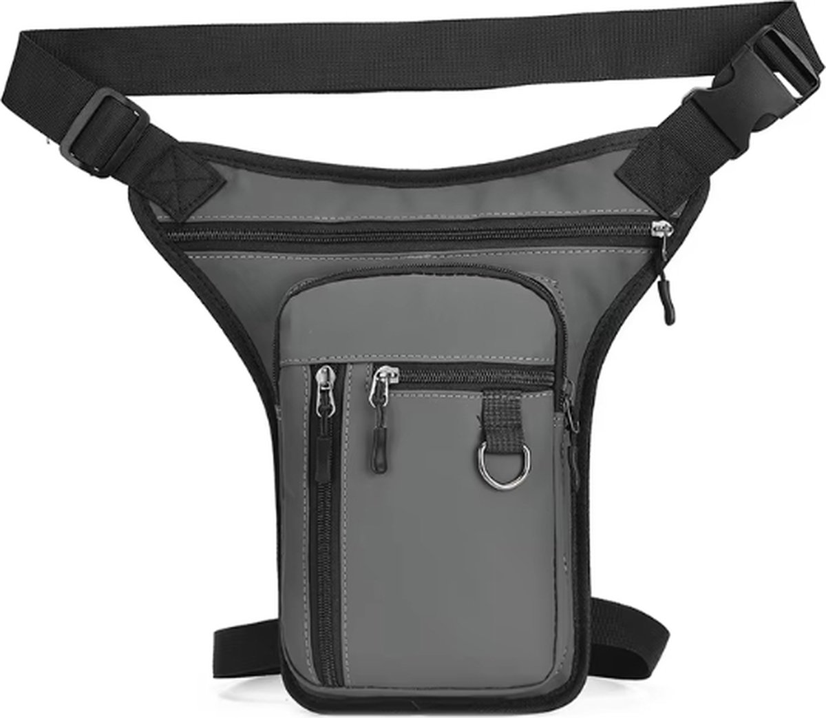 Actie4you® - Heuptas Motor - Motortas - Fiets - Beentas Motor- Heuptas - Unisex – Grijs