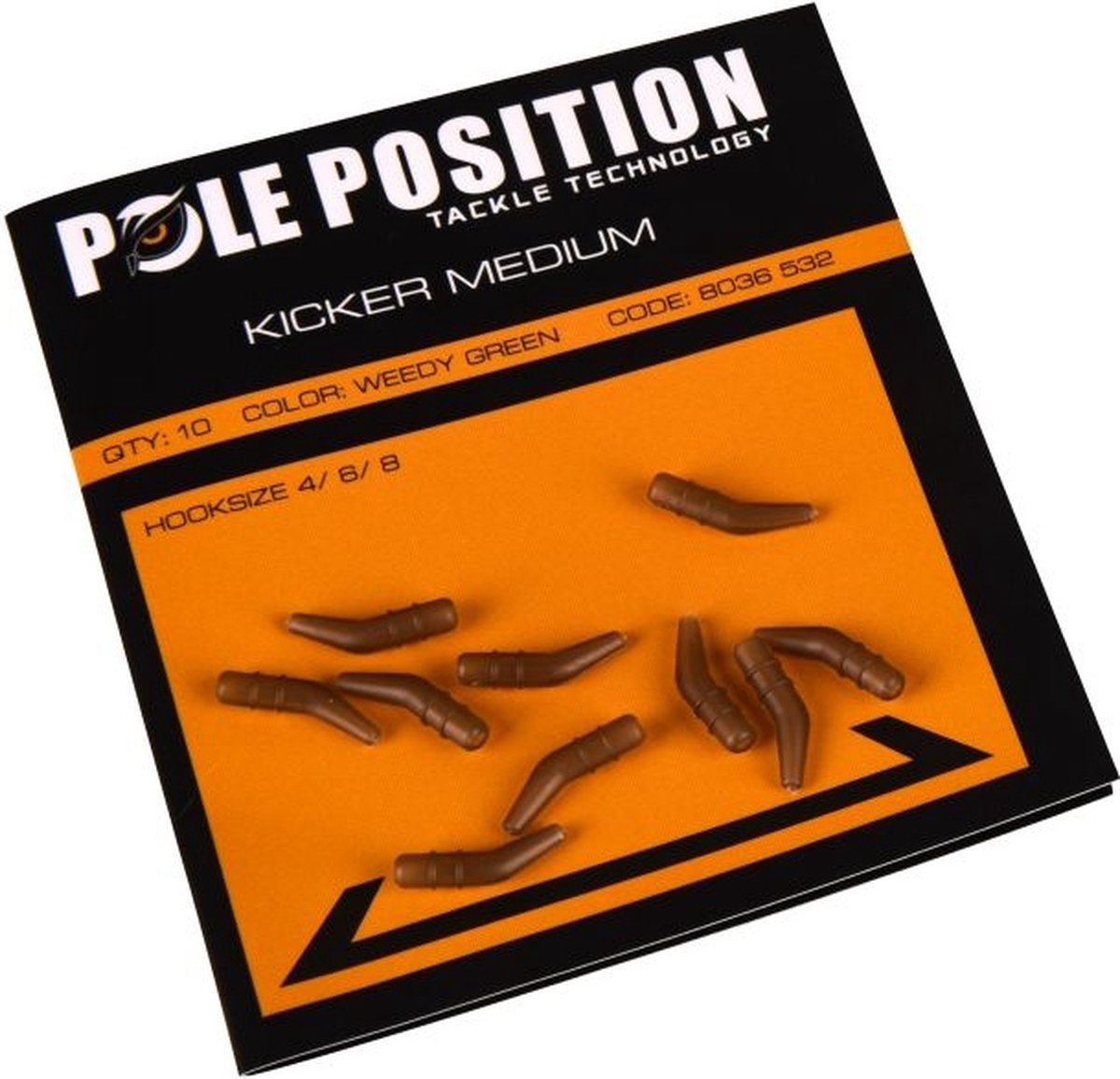 Pole Position Kicker (10 pcs) - Maat : Small - Muddy Brown