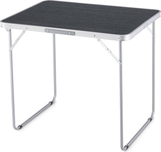 Outtec® Klaptafel, Vouwtafel, Campingtafel - 80 x 60 x 70 cm - Kleine Tafel, Balkontafel, Tafel - voor Camping, Balkon, Tuin, Strand van Outtec — afbeelding 2