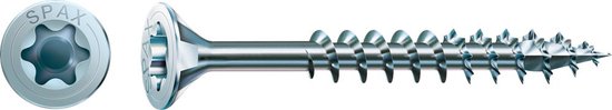 Vis pour aggloméré Spax Torx galvanisé 6,0 x 160-100 pcs