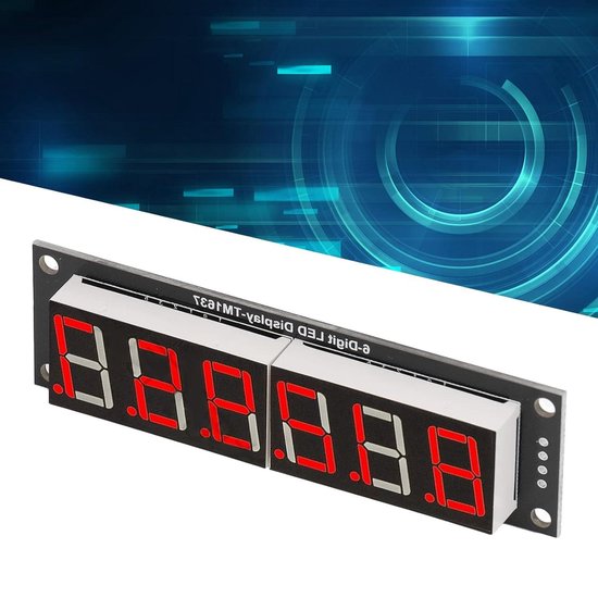 6-bits soldeer-bouwpakket, doe-het-zelf soldeerset met led-display, elektronische bouwset voor computeronderwijs, praktische training, oefeningen, soldeerprojecten