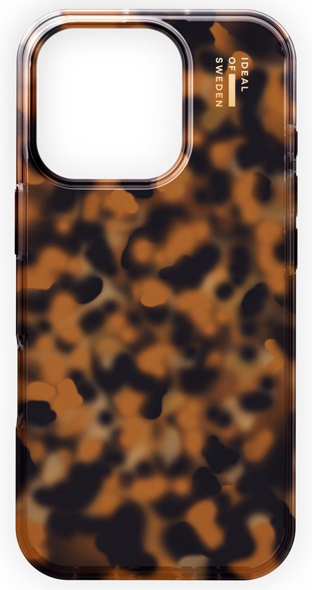 iDeal of Sweden Mirror Case geschikt voor iPhone 16 Pro - Tortoise